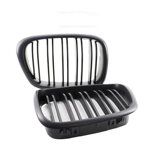 Couverture calandre centrale avant pour BMW E39 style M5 finition noire mate haut de gamme