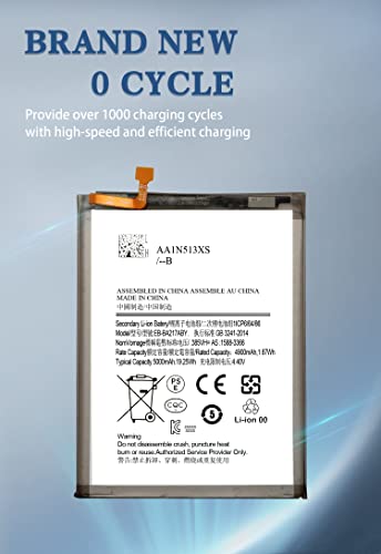 Xeceor [Upgraded Galaxy A12 Battery,5000Mah Replacement Battery Eb-Ba217Aby For Samsung Galaxy A12 Sm-A125U Sm-A125F Sm-A125M With Repair Tool Kit #TOP4