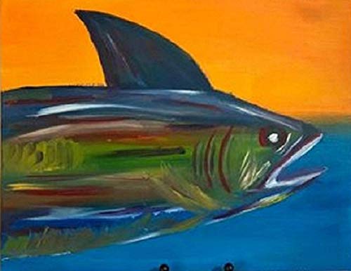 Starstruck Fish Oil Painting 11 x 14 on Canvas Board Starstruck Fish Oil Painting 11 x 14 on Canvas Board