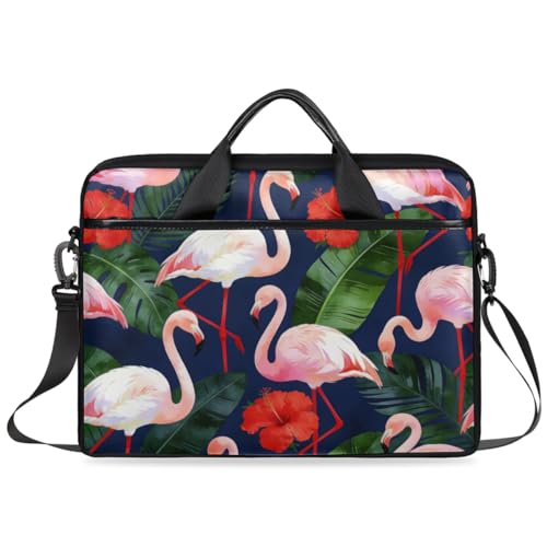 Bolso para portátil Flamingo con correa para hombro 14-15 pulg miniatura 7