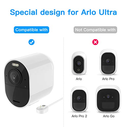 Câble de charge Arlo Pro 3 long format BECEMURU pour alimenter l'extérieur - 5