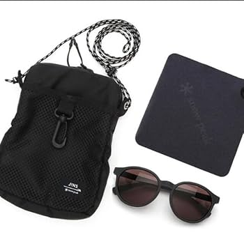 Amazon.co.jp: JINS × Snow Peak Rubber SUNGLASSES : ファッション