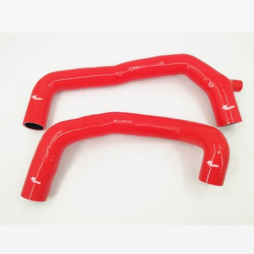 Lobrosiva Silicone Inlet Intake Hose Pipe Compatible with BMW 2007-2015 N54 135i 335i 535i Z4 3.0L 4-Plyer (Red)