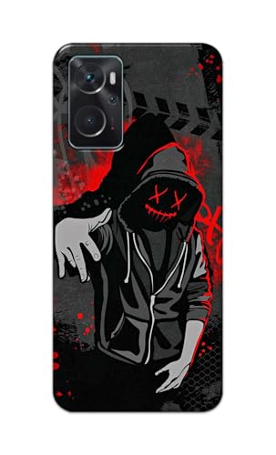 Image of Printed Hard Back Cover for Oppo K10 4G Back Cover (Hoodie Rapper) -190724(EA)