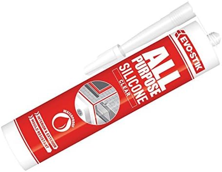 Evo-Stik - 112896 All Purpose Flex Silicone Sealant Clear C20