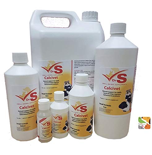 The Birdcare Company 100mls Calcivet Liquid Calcium - Small Pet Supplement