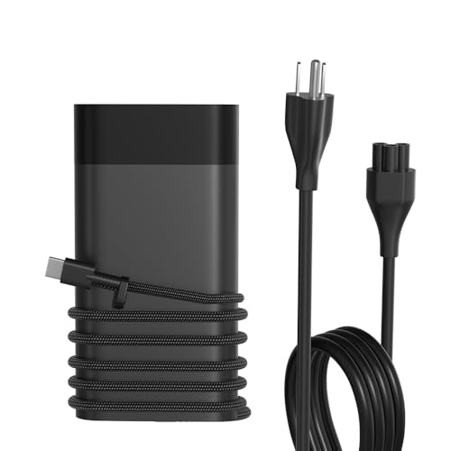SLRIOYS OEM Slim 65W USB C Charger Compatible with HP Fortis, Envy x360 14 15 16 Spectre x360 13 14 OmniBook X 7 5 EliteBook X 8 6 840 850 1040 1030 Pavilion 14 ProBook 4 G1i 445 445 Elite x2