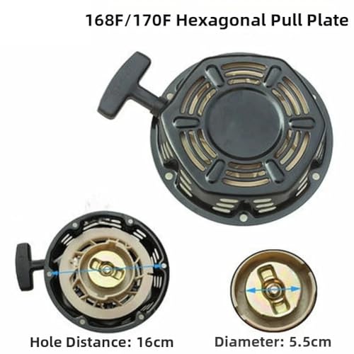 Kit de démarrage par traction pour groupe électrogène 190F - 3