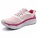 Laforst Womens Fashion Platform Xtreme Comfort Slip Resistant Sneaker Berry 9.5