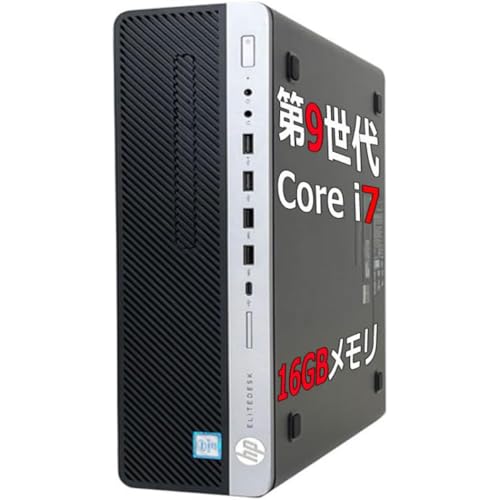 �y�����ςݕi�z TcaraT �f�X�N�g�b�v�p�\�R�� �g�o Elite Desk 800 G5 SF ������ ��9���� Core i7 ���� SSD ��e�ʃ����� WiFi Windows11 �����Ή� (������ 16GB / SSD 256GB)