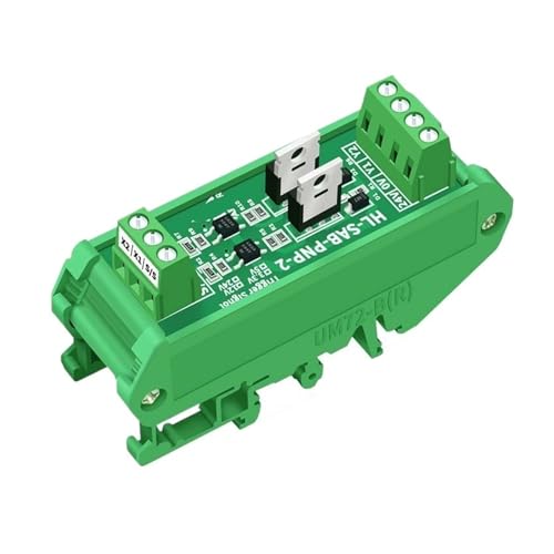 Placa amplificadora de señal PLC de 2 canales con entrada y salida NPN/PNP de 12V-24V