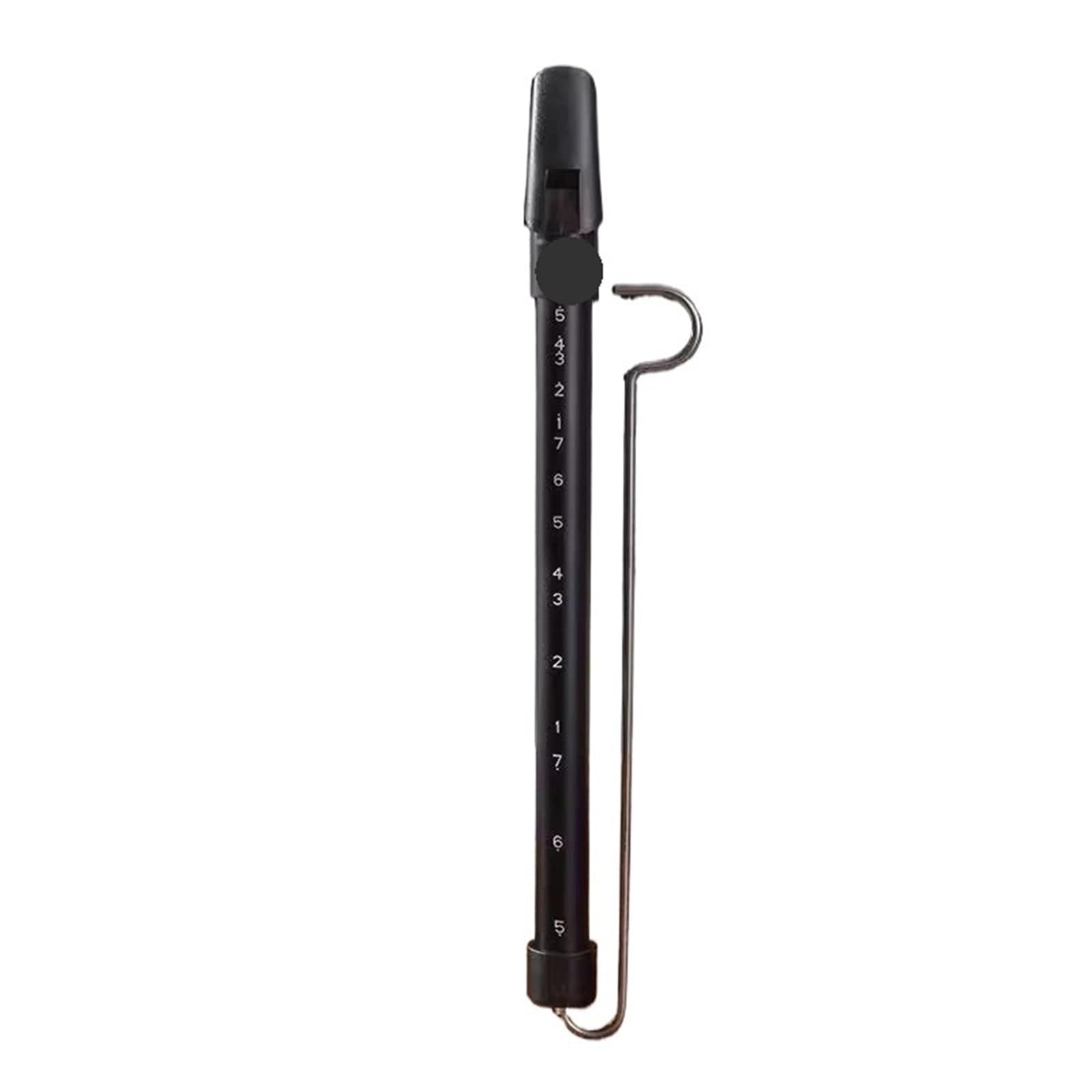 Flauto A Pistone Flauto scorrevole in scala Pratica for principianti professionale Flauti con asta di tiro Bambini for adulti Strumenti a fiato Strumento Educazione Musicale(Black)