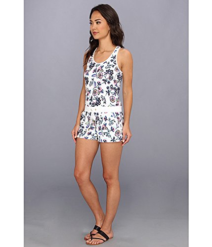 Juicy Couture Women's Costa Blanca French Terry Printed Romper
