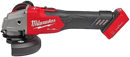 M18 FUEL 18V Lithium-Ion Brushless Cordless 4-1/2 in./5 in. Braking Grinder with Slide Switch (Tool-Only)