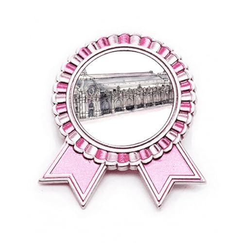 Broche Musée d'Orsay Paris pin rose souvenir idéal cadeau métal médium