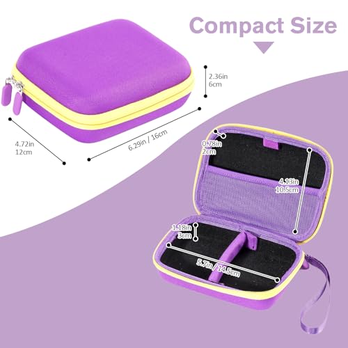 Procase Custodia Per Carte Da Gioco Uno, Porta Carte Uno Da Trasporto, Scatola Da Viaggio Per Memorizzazione Di 300 Carte (Solo Custodia) -Viola - 3