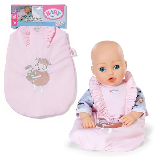 BABY Born Schlafsack Blumen für 36 und 43 cm Puppen – Ansicht 2
