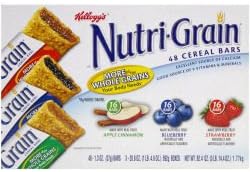 Amazon ケロッグ ニュートリグレイン シリアルバー４８個 Kellogg S シリアル 通販