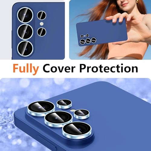 Image of JGD PRODUCTS Premium Camera Lens Protector Compatible For Samsung Galaxy S26 Ultra 5G (Blue) Camera Lens Protector - 9H Tempered Glass, Military-Grade Anti-Scratch, Case-Friendly, Easy Install Frame