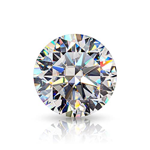 Loose moissanite stones 6 MM - 9.50 MM White D Color Round Shape, VVS1, Excellent Cut Moissanite Natural Gemstone (3 carat, 9mm) (B09NK5SKT5) Amazon Price History, Amazon Price Tracker