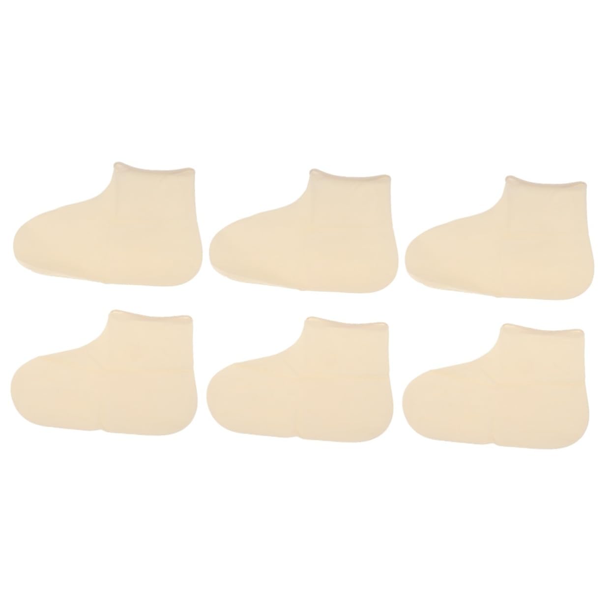 TOGEVAL 3 Pairs Women Rain Boot Cover Durable Material Keep Shoes Dry and Clean