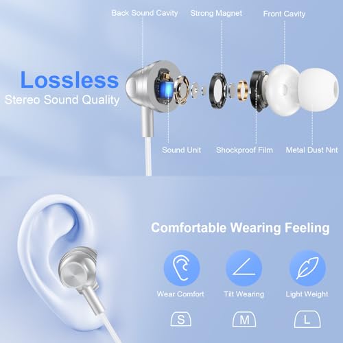 Wired Earbuds for iPhone 18 Pro Max/17/17 Pro/17 Pro Max/17e/16/16 ProMax by Sidpro - Used condition - Image 2