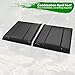 POKIAUTO Plastic Hard Sport Roof for Polaris Ranger 570 FullSize 16-25, 2-Piece Combination Roof Top Compatible with 2016-2025 Polaris Ranger 570 Full-Size Accessories