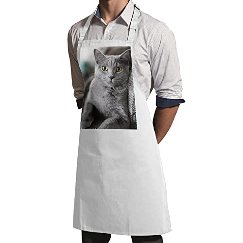 Tablier cuisine chat premium de style chic et finitions soignées