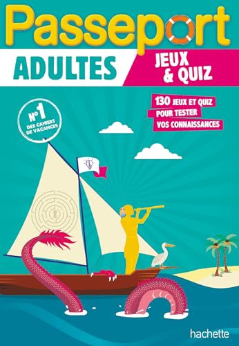 Passeport Adultes - Jeux Et Quiz - Cahier De Vacances 2026
