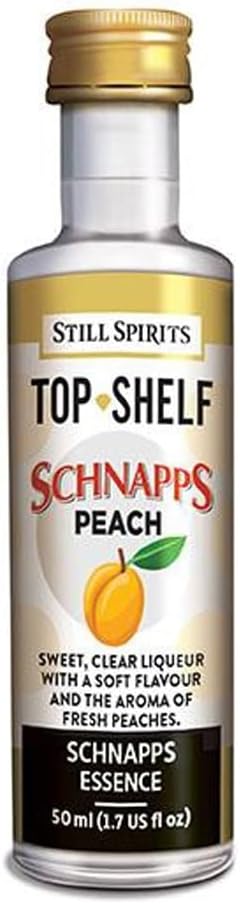 Top Shelf Peach Schnapps Essence Flavours 1.125L