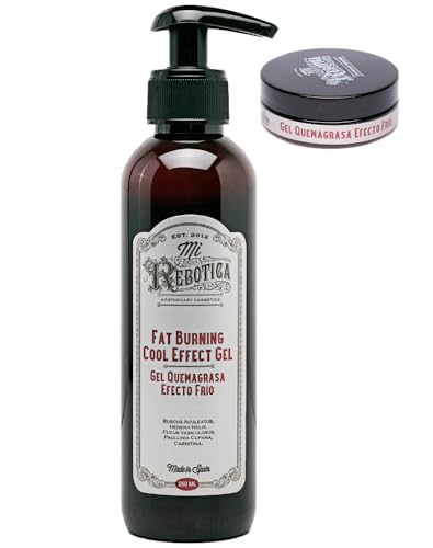 Mi Rebotica - Crema Reductora Efecto Frío para Abdomen, Glúteos y Muslos, Anticelulítico Reductor Potente (250 ml)