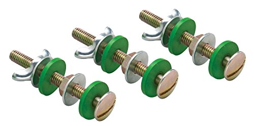 Plumb Pak K835-9 Adjustable High Performance Toilet Flush Valve With 3 In Flapper, 2 In Inlet, Plastic, Gray, Green Grey #TOP4
