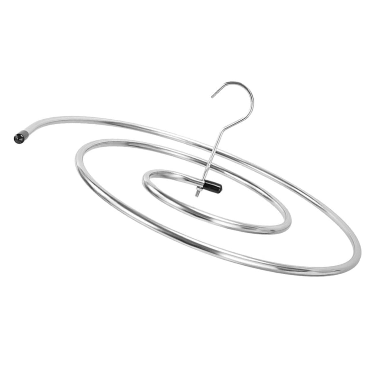 HOOTNEE Spiral Blanket Hanger Stainless Steel Bed Sheet Drying Rack Space Saving Laundry for Quick Drying Quilts and Wind Resistant Design