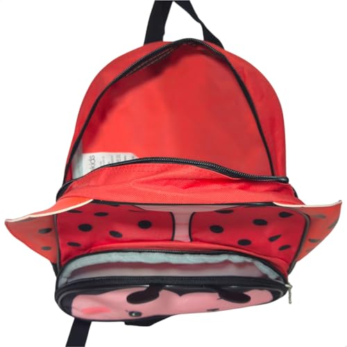 Mochila Infantil Costas Joaninha Abelha Borboleta Pets Criança 13 Polegadas Clio Pets (Joaninha)