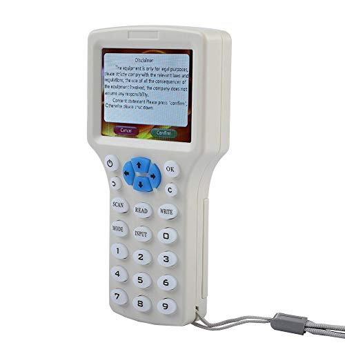 ID/IC Copier 9 Frequency Multifunctional Copy Encrypted NFC Smart Card RFID Copier ID/IC Reader Writer RFID ID Card Reader Access Control Copy Machine