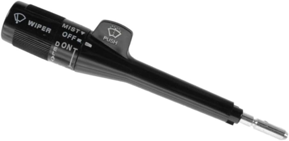 Turn Signal Delay Wiper Lever Switch Black for Wrangler 1987-1995,for S10 1985-1988 & Blazer 1985-1988,for C/K 1500/2500 Suburban 1984-1986,for V10 1987 & Suburban 1987-1988 Truck Car