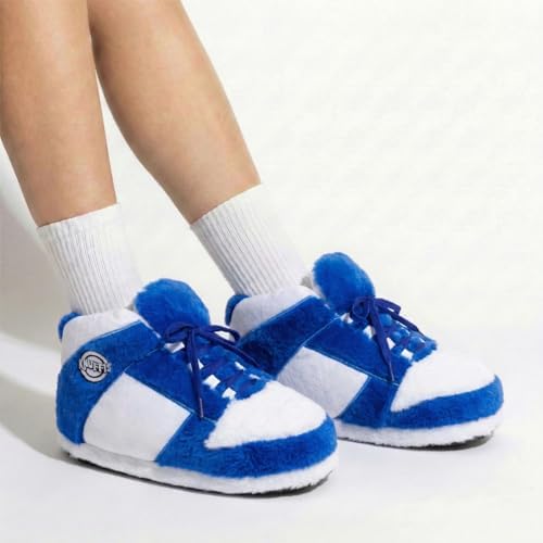 Knuffis Sneakers pantoffels dames pantoffels heren pantoffels pluche grappig 36-45, roze, 36/45 EU