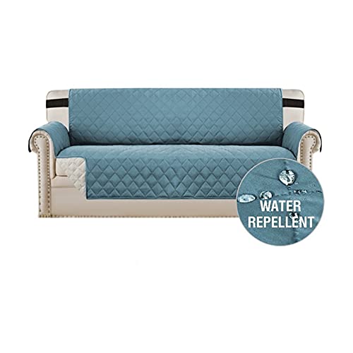 Funda de sofá reclinable impermeable con cojín protector lavable de muebles 6