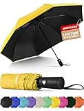 Seniny Windproof Travel Umbrella, Automatic Umbrellas for Rain, Portable & Compact...