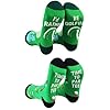 Golf Gifts for Men and Women, Personalized Holiday Stitched Cute Fun Funny Socks for Dad Him Husband Father Brother Coworkers Young Boyfriend Friend Adult, Unique Gag Novelty Small Gift Ideas