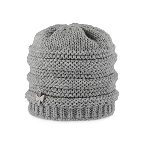PIPOLAKI Serena - Gorro para Mujer, Mujer, 6075*TU*050, Gris, Talla única