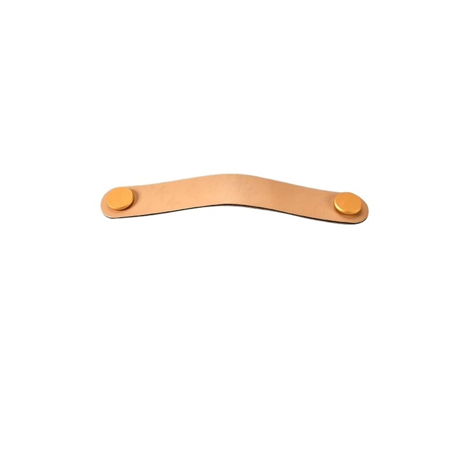 CQAHDSEVF Leather Drawer Pulls, Leather Kitchen Cabinet Handles Multicolor(Khaki 128mm)
