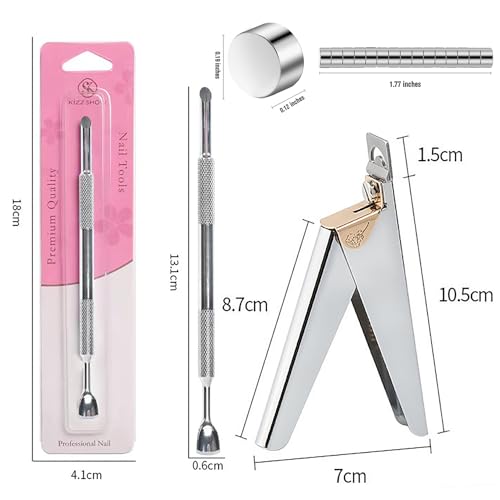 Kit de cortaúñas y herramientas para uñas KAAGEE miniatura 7