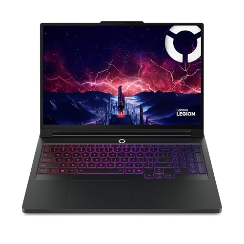 Lenovo Legion Pro 7 Gaming AI Laptop | 16" WQXGA OLED pantalla 240Hz | AMD Ryzen 9 9955HX | 32GB RAM | 1TB SSD | NVIDIA GeForce RTX 5070Ti | Windows 11 | QWERTZ | Negro | 3 meses GamePass