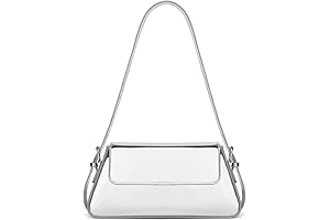 Metallic Silver Evening Bag