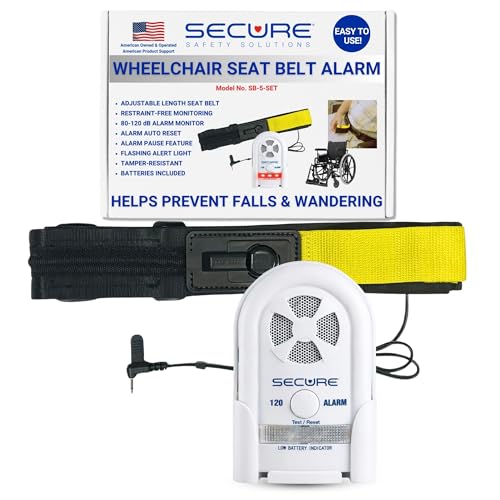 Secure Wheelchair Seat Belt Alarm