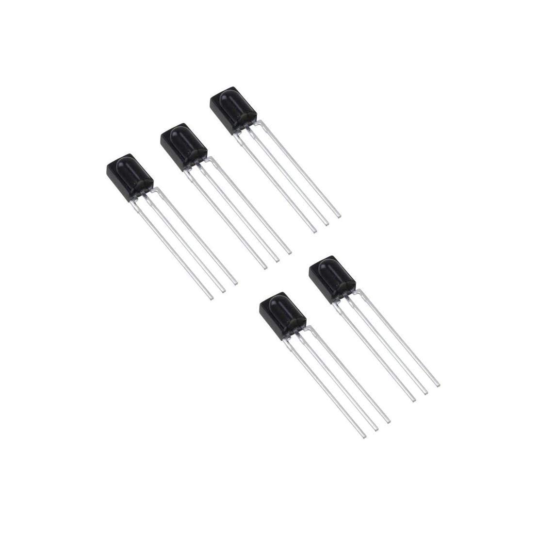 Embeddinator TSOP 1838 IR Receiver Sensor (5 Pieces) (B09Y8CK7JL) Amazon Price History, Amazon Price Tracker