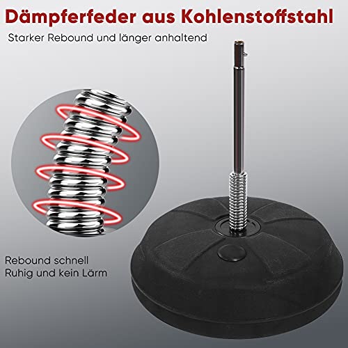 Punching ball per adulti, set con guantoni e