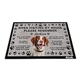 Tapis de bain décoratif : nos tapis de sol à motifs allient art et fonctionnalité. Motif imprimé en 3D raffiné et unique, facile à nettoyer et résistant à la décoloration. Le tapis décoratif est le cadeau idéal pour la famille, les amis, les amoureux et les collègues à Noël, Thanksgiving, la fête des mères, les anniversaires et le Nouvel An.