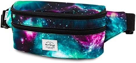 HotStyle 521s Small Hiking Fanny Pack Casual Waist Bag for Women, Galaxy